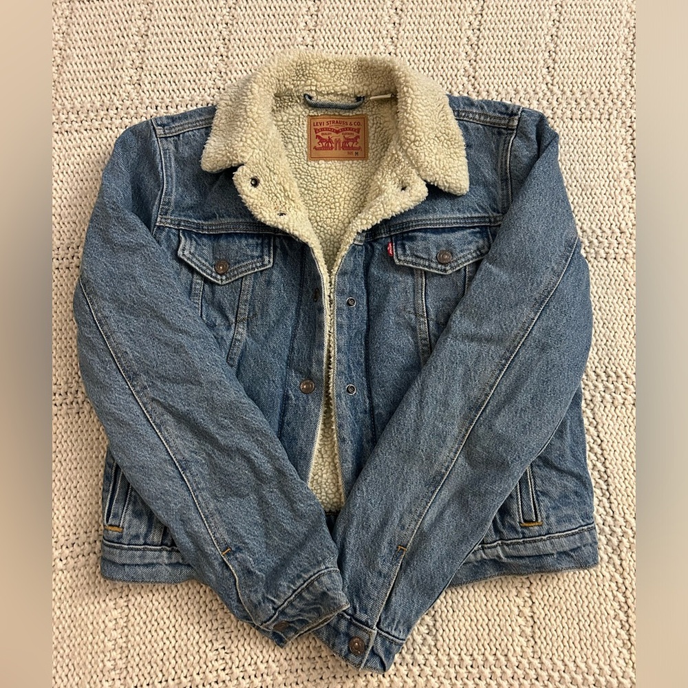 Levi’s Sherpa Lined Denim Jacket